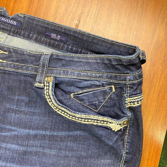 🎄FLASH XMAS SALE!🎁  VIGOSS
Blue Jeans 24 The Chelsea Skinny Boyfriend Denim - Picture 4 of 9
